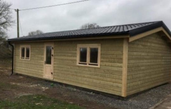 Tynagh 2 Bed A Value 9m x 6m Log Cabin